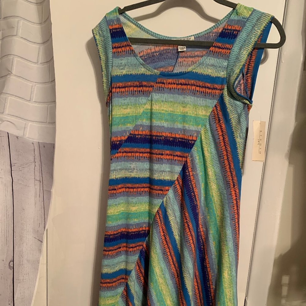 NWT STUDIO JPR CAP SLEEVE FITTED DRESS SZ S